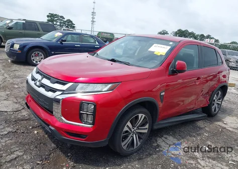 2020 Mitsubishi Outlander Sport 2.0 Be из США, поврежденный, VIN JA4AP3AU7LU014570